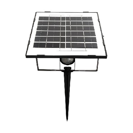 Luz solar integrada de relva